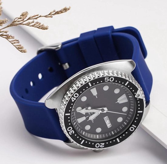 Siliconen Horlogeband 24MM - Horlogebandje - Staza - Staza