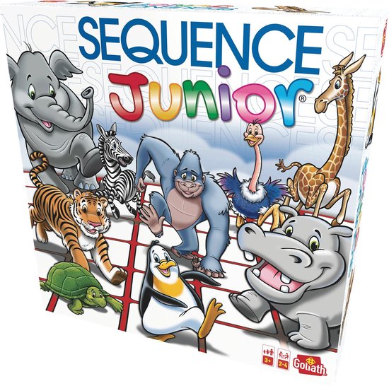Thumbnail van een extra afbeelding van het spel Sequence Junior - Bordspel