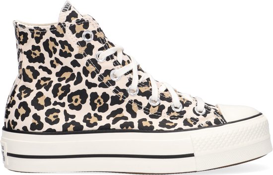 Converse Chuck Taylor All Star Lift Hi Hoge sneakers - Dames - Beige - Maat  39 | bol.com