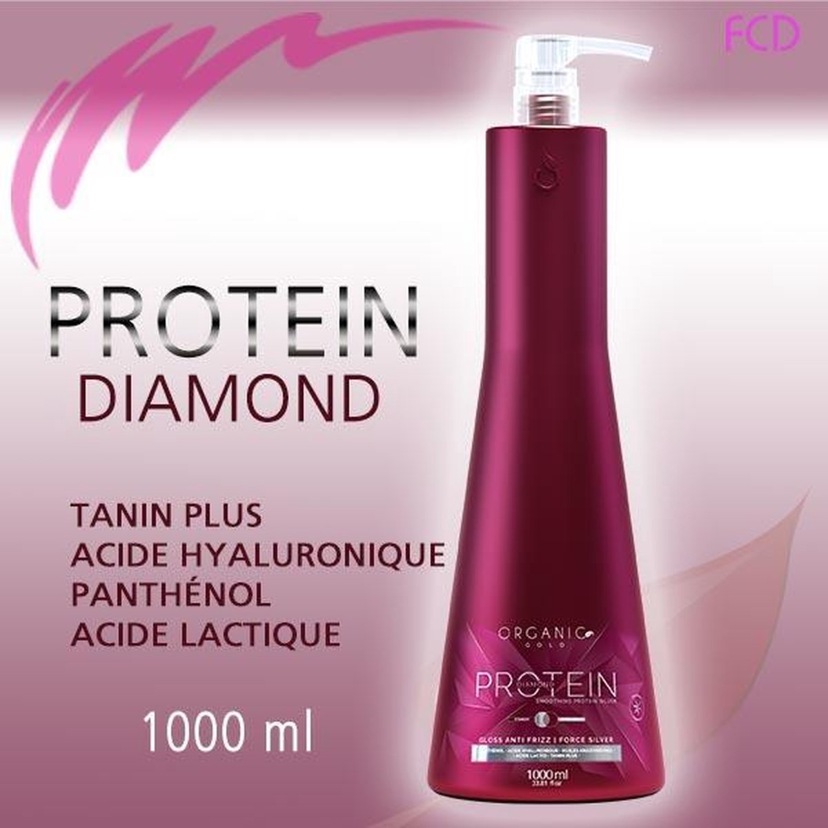 Organic gold protein diamond 1000 ml