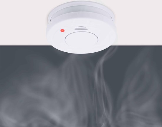 Smartwares FSM-12503 - Rookmelders 3st 85 dB - 10 Jaar batterij en sensor - Q label - Brandmelder