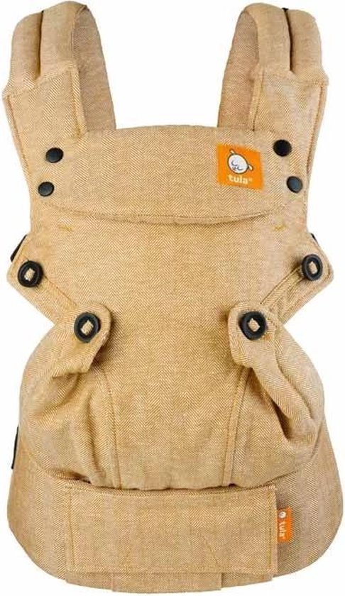 Tula Explore Linen Mesa ergonomische draagzak - vanaf ‘geboorte’ te gebruiken - makkelijk verstelbaar - comfortabel voor ouder en kind