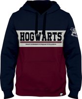 Harry Potter - Burgundy Men's Sweater Hogwarts Emblem - XL