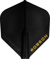 Robson Standaard Dartflights - Zwart- ()