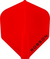 Robson Standaard Dartflights - Rood- ()