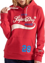 Superdry Superdry Collegiate Cali Graphic Trui - Vrouwen - rood - wit - blauw