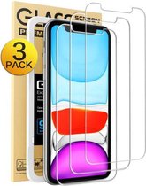 3 STUKS  iPhone 11 Glas  Tempered Glasplaatje