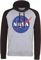 NASA Hoodie/trui -S- Insignia Grijs/Zwart