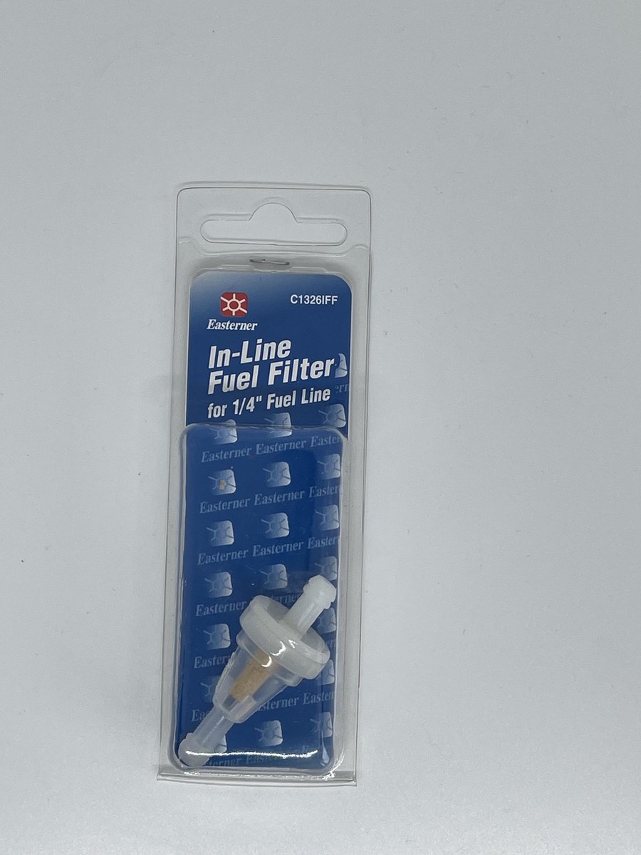 1x Benzinefilter voor kleine motoren.