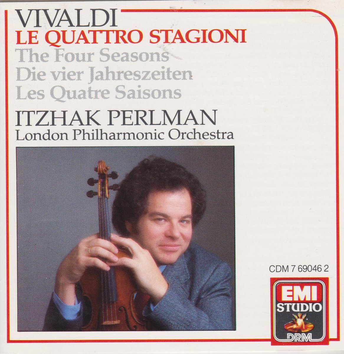 Vivaldi - Itzhak Perlman, London Philharmonic Orchestra – The Four Seasons