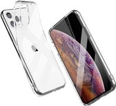 Apple Iphone 11 Pro Max TPU dooriichtig hoesje + gratis Screen protector