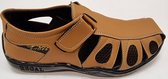 F1 Shoes - Heren Sandalen - Mustard - Maat 41