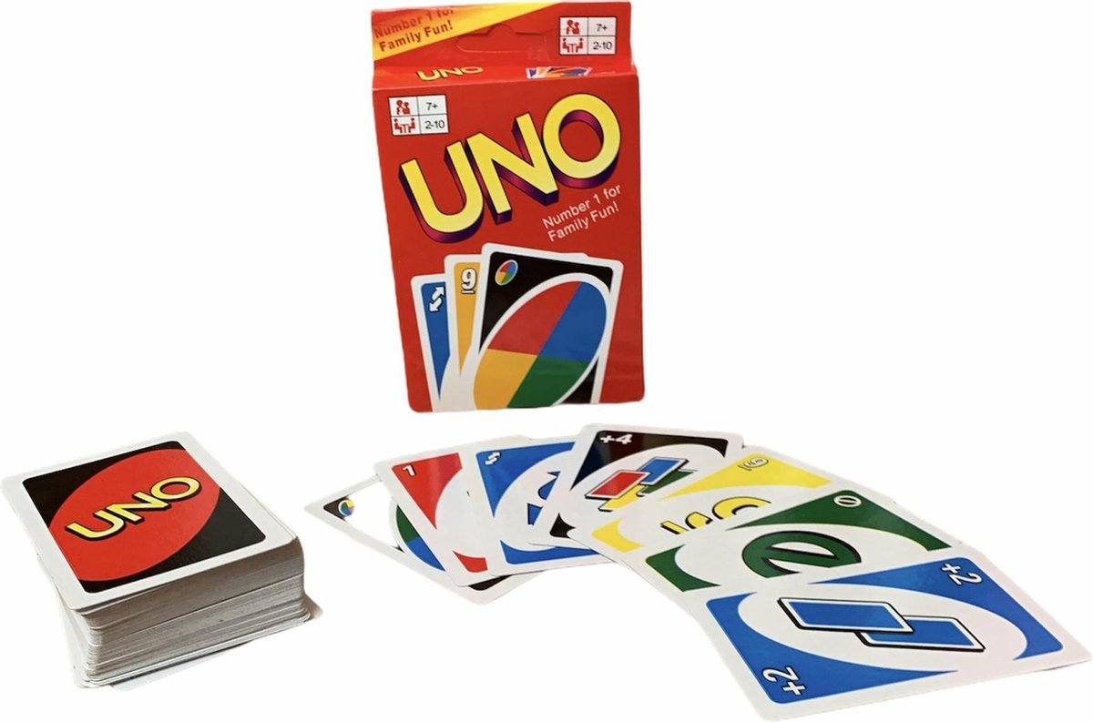 UNO Kaartspel - Nummer 1 voor familie fun!