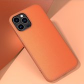 Keysion - iPhone 12 hoesje - iPhone 12 Pro hoesje - iPhone 12 case - iPhone 12 Pro case - Oranje