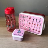 Ballet Lunchbox met drinkfles / drinkbeker en mini snackbox - Tyrrell Katz