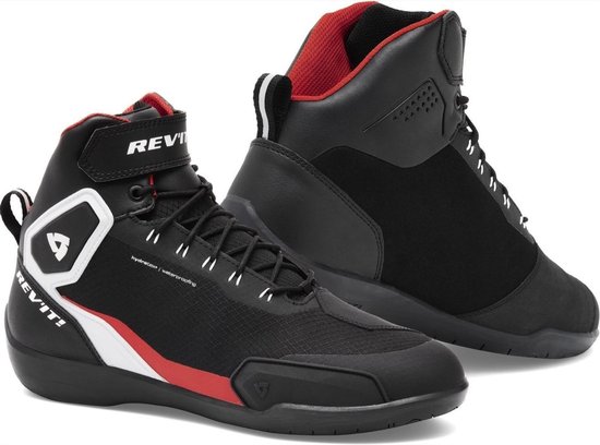 Foto: Rev it g force h2o black neon red motorcycle shoes 39 maat laars