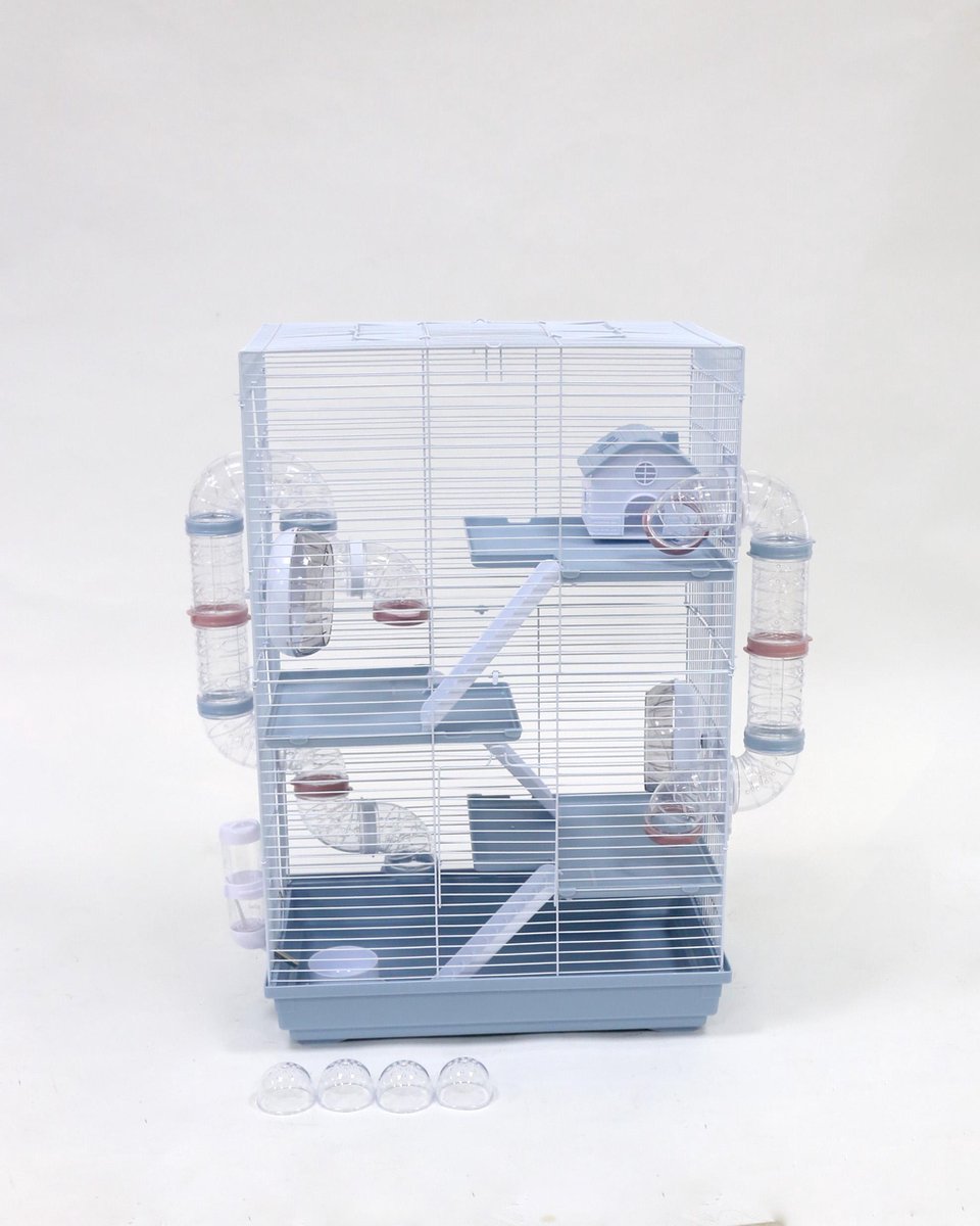 Knaagdierkooi Hamster4 blauw