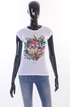 Nenette - T-Shirt - Wit