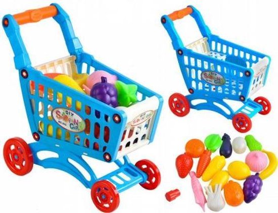 Rudyard Kipling ik draag kleding spreker Fantastische winkelwagen - Kinderen Speelgoed - Winkelwagen Spelen - Fruit  Groenten... | bol.com
