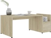 Salontafel - eiken - modern - landelijk - industrieel - salontafels - hout - L&B Luxurys
