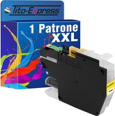 PlatinumSerie 1x cartridge alternatief voor Brother LC-3211 Yellow