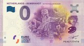 0 Euro Biljet 2019 - Rembrandt - Het feestmaal van Belsazar