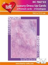 Hearty Crafts - Luxury Dress Up Cards - Hearts