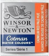 W&N Cotman Aquarelverf Half Napje Cadmium Red Pale Hue
