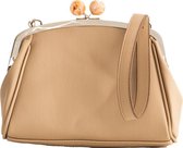 Portemonnee stijl dames crossbody tas beige