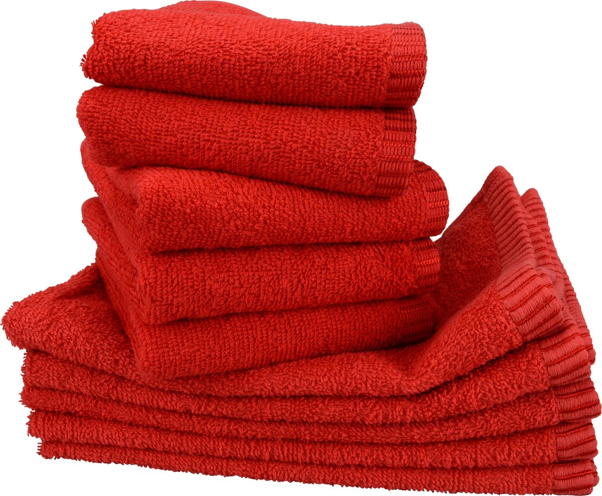 ARTG Towelzz Handdoekenset Fire Red