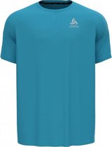 ODLO T-shirt s/s crew neck ESSENTIAL CHILL-TE - horizon blue - Mannen - Maat S