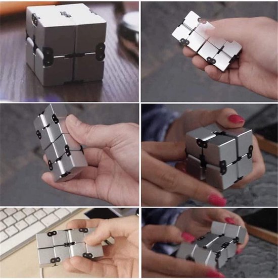 Thumbnail van een extra afbeelding van het spel Mugen Cube - Infinity Cube Fidget Cube speelgoed geschikt voor volwassenen en kinderen Fidget vinger speelgoed stress en angst verlichting doden tijd Fidget speelgoed Infinite Cube geschikt voor kantoorpersoneel
