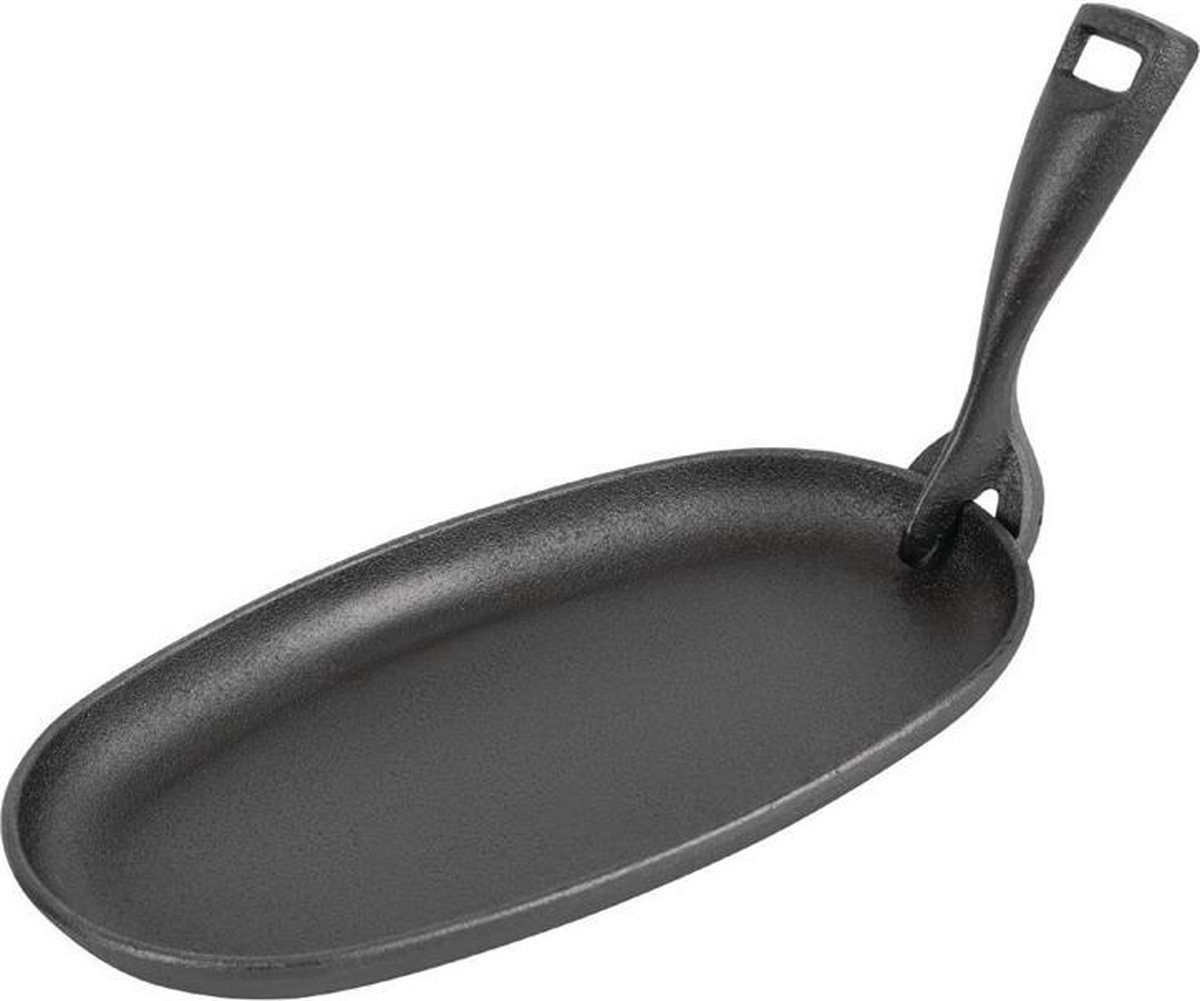 Olympia Gietijzeren Pan Ovaal 24cm GG133 - Horeca & Professioneel