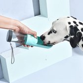Drinkfles Hond - Waterfles  voor onderweg - Compact - 300 ml - Filtersysteem
