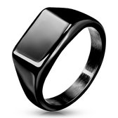 Ring Dames - Ringen Dames - Ringen Mannen - Ringen Vrouwen - Heren Ring - Zegelring - Zwart - Ring - Ringen - Sieraden Vrouw - Quint