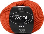 Wolgaren. L: 125 m. rust red. 100 gr/ 1 bol