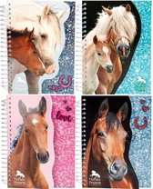Depesche - Horses Dreams slim spiraalboek - 1 exemplaar