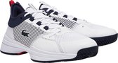 Lacoste Sneakers - Maat 44 - Mannen - wit/donkerblauw