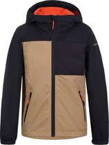 Icepeak Icepeak Kars Outdoorjas - Maat 140  - Jongens - navy - bruin