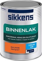 Sikkens Binnenlak - Verf - Zijdeglans - Mengkleur - RAL2008 - 1 liter