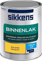 Sikkens Binnenlak - Verf - Zijdeglans - Mengkleur - RAL1018 - 1L