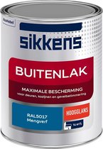 Sikkens Buitenlak - Verf - Hoogglans - Mengkleur - RAL5017 - 1 liter