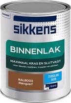 Sikkens Binnenlak - Verf - Zijdeglans - Mengkleur - RAL8003 - 1 liter
