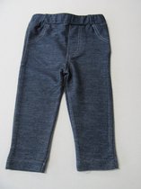 noukie's , legging , jeans , blauw , meisje , 12 maand 80