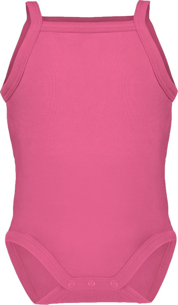Link Kidswear Meisjes Romper GOTS - Cherry - Maat 86/92