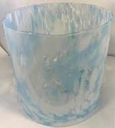 Fidrio - Vaas/Pot - Blue Confetti - H20, B20cm