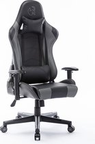 Kuschelkatze Game Stoel Lite - Gaming stoel - Gaming chair - Zwart/Grijs