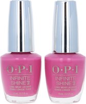 O.P.I Infinite Shine Nail Polish - Girl Without Limits (2 pieces)