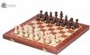 Afbeelding van het spelletje Tournament- schaakbord met schaakstukken – Schaakspel -48x48cm. - Luxe uitvoering