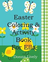 Easter Coloring & Activity Book for Ella
